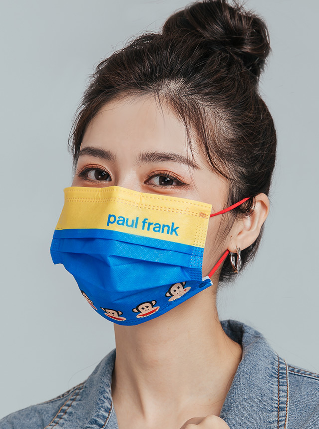 PAUL FRANK成人口罩(10入)-03