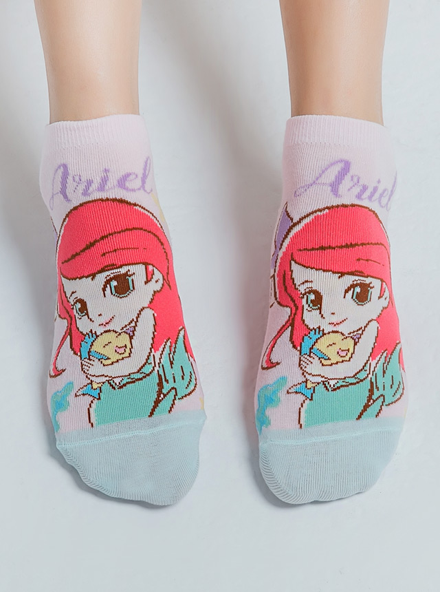 小美人魚公主直版襪-10
